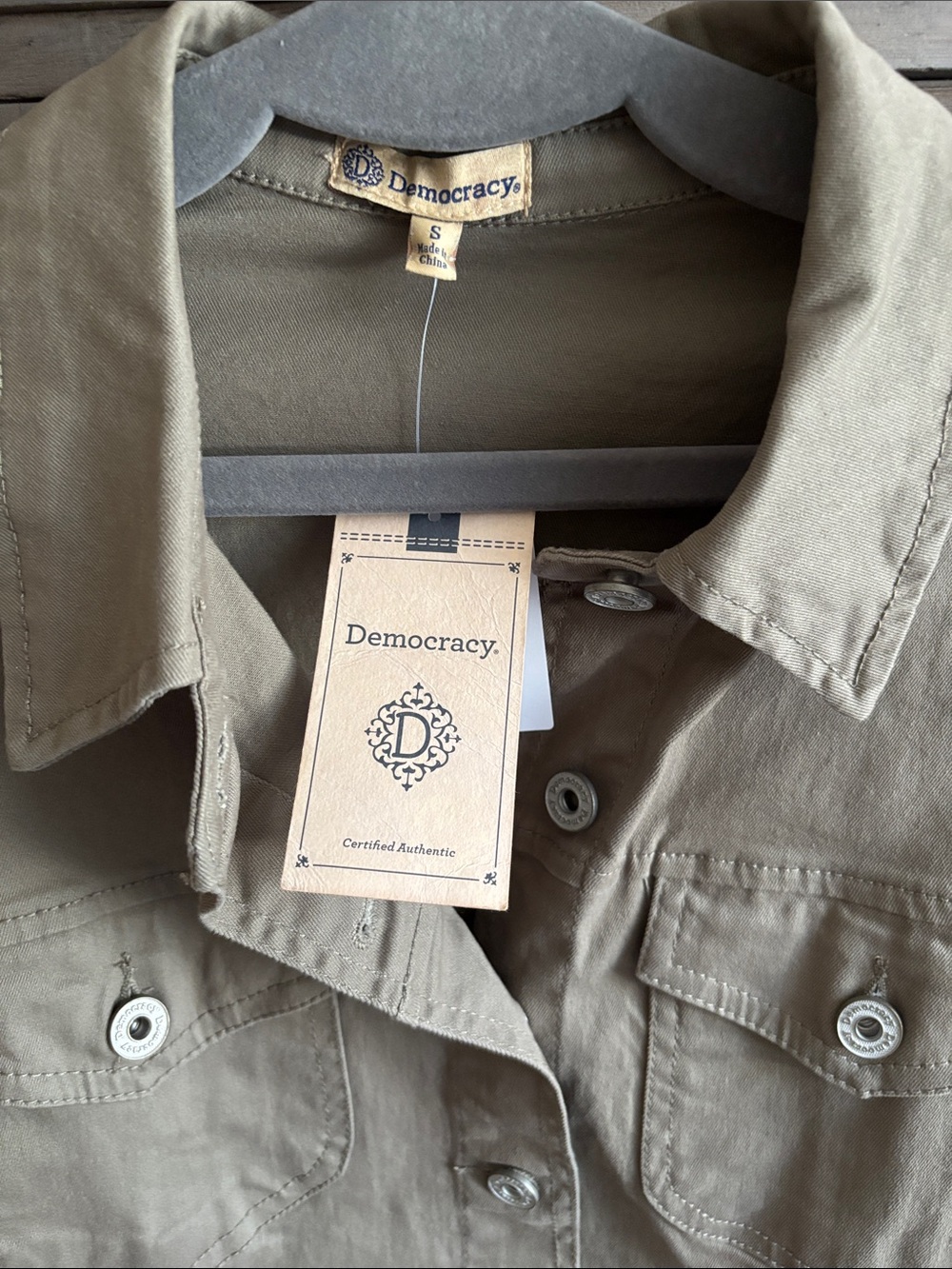 Democracy Utility Button-Up Jacket - Picture 2 of 6